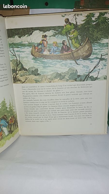 Vend bd de fenimore cooper "le dernier des mohicans (image 2)