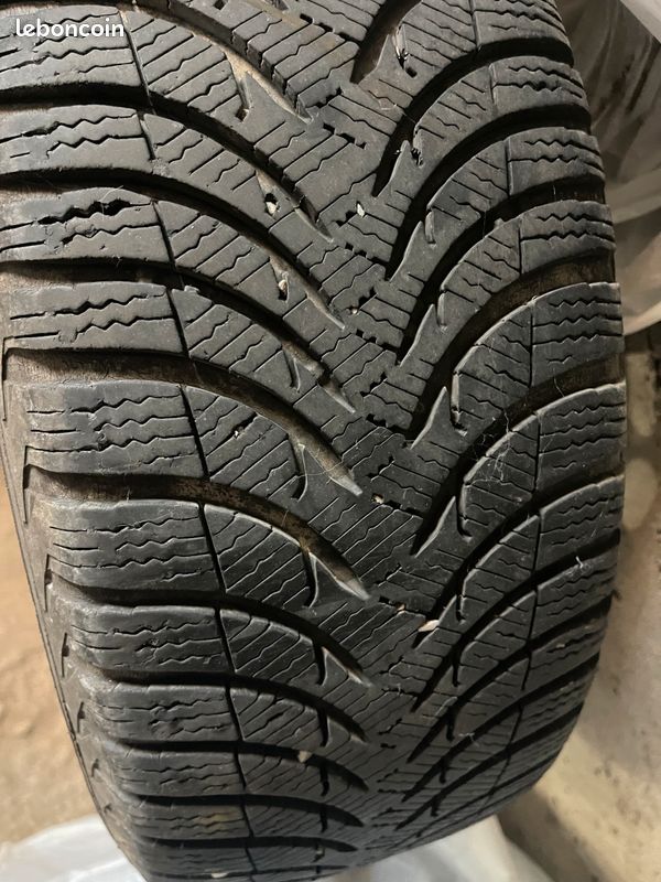 Vente 4 roues complètes PNEUS MICHELIN Alpin 195/55 R15 (image 6)