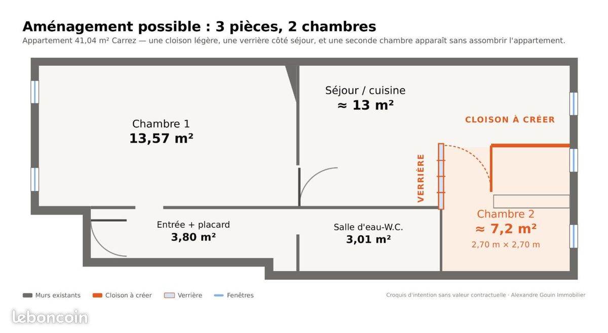 Appartement 3 pièces 42 m² (image 12)