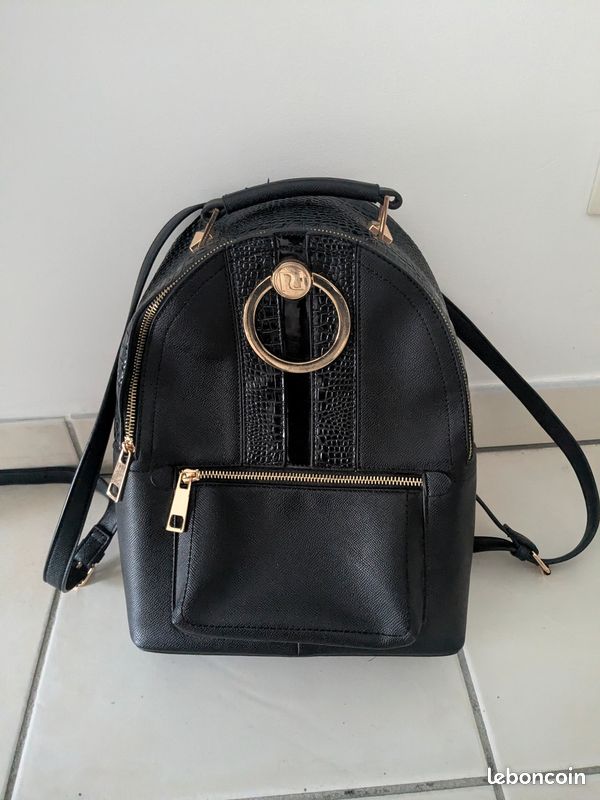 Sac à Dos Noir Femme River Island (image 1)