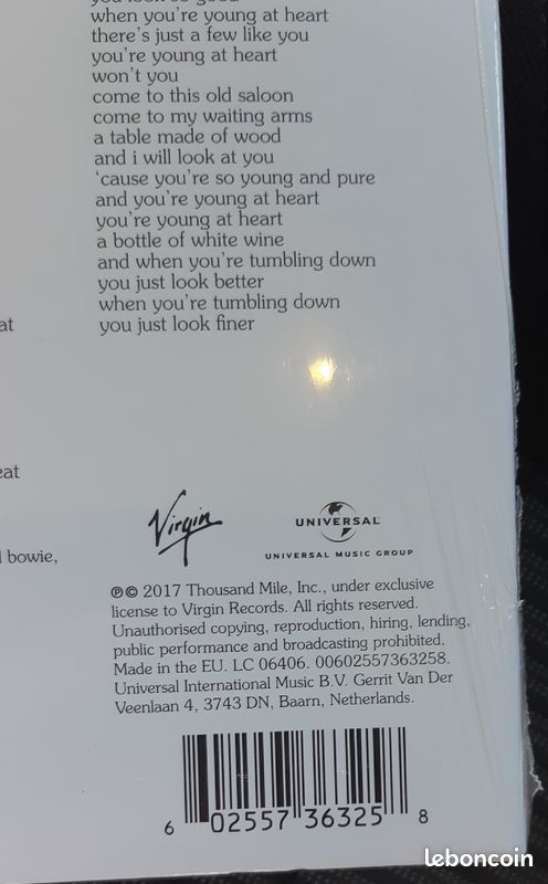 Iggy pop vinyle 33 tours LP lust for life - état neuf sous blister (image 3)