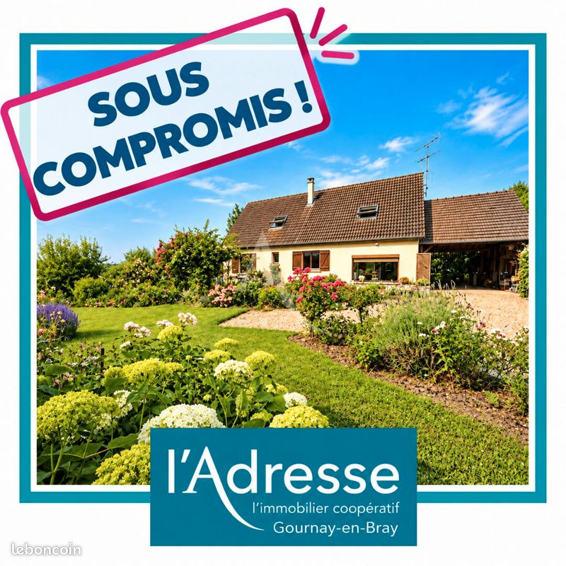 Maison 4 pièces 119 m² · à Gournay-en-Bray · 119 m² · 247 000 €