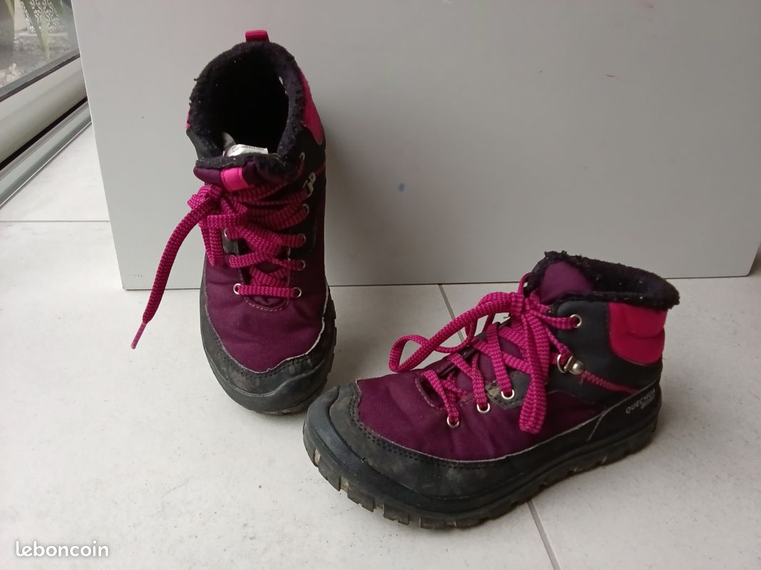 Chaussures de randonnée chaudes imperméables - Pointure 33 (image 2)