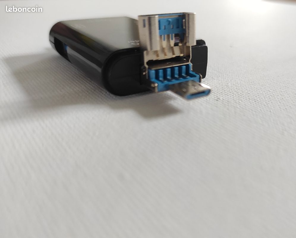 Lecteur de cartes mémoire 6 en 1 Type C Micro USB (image 6)