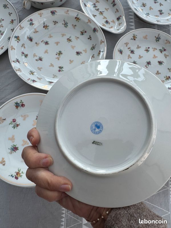 Service en porcelaine ancien Raynaud (image 7)