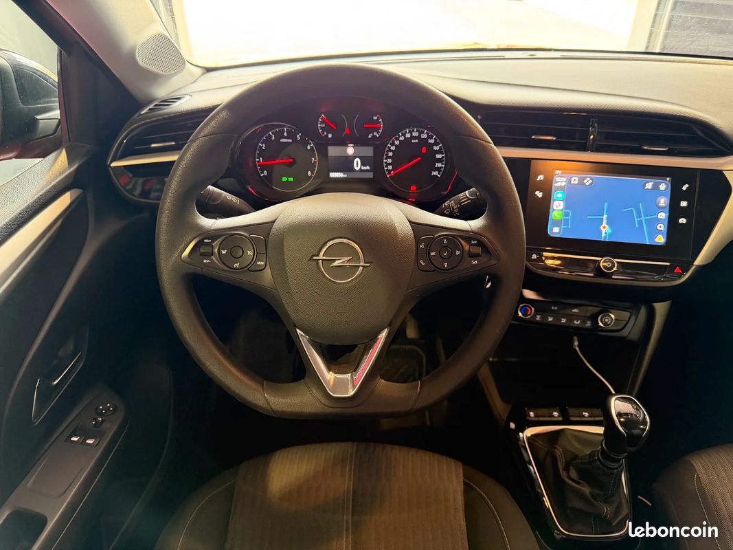 Opel CORSA 1.2 Turbo 100ch Edition - ENTRETIEN A JOUR - BOUGIES CHANGEES - PNEUS AVANTS NEUFS - CARPLAY (image 23)