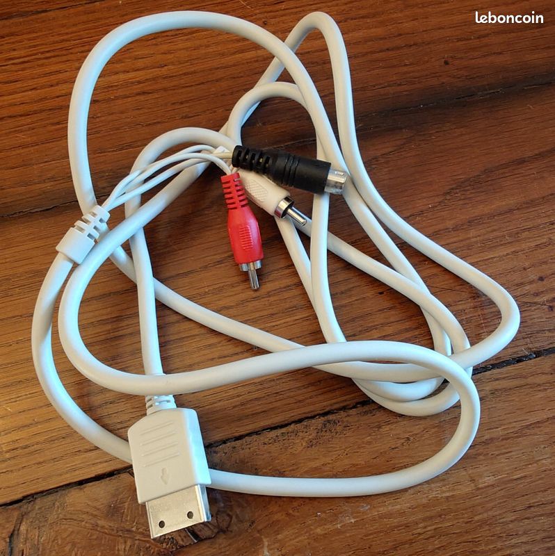 Câble S-Vidéo Pour Sega Dreamcast – Adaptateur AV Pour Une Meilleure Qualité D'image