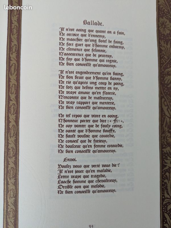 Oeuvre complète de François Villon (image 9)