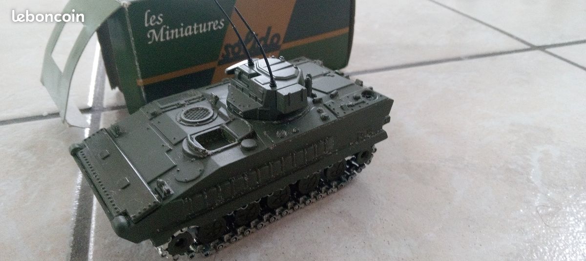 Char Solido AMX 10P, échelle 1/50, Neuf Avec Accessoires, Fabrication Française 03/78