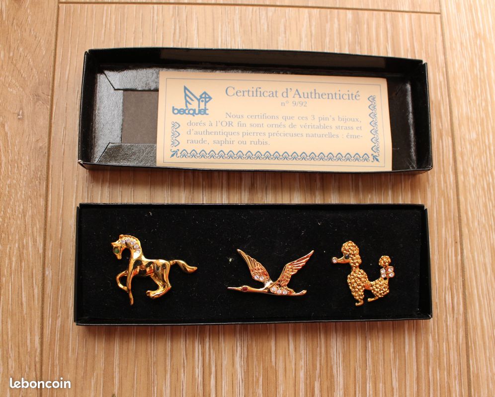 Broche Vintage ÉQUATION - Danseuse à Talon, Dorée, Lot Rare De Bijou Ancien