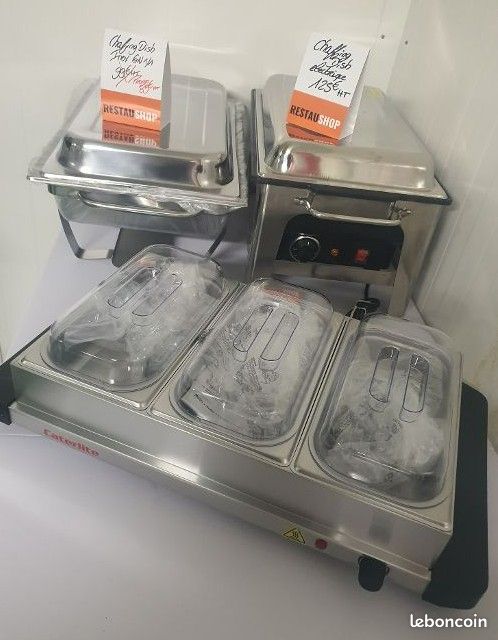 Support bac GN saladette inox pro CHR (image 3)