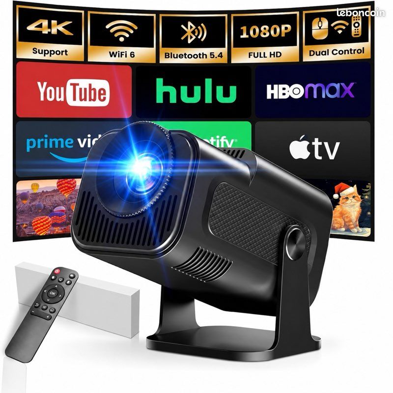 Lot vidéoprojecteur Full HD + écran 105" + support mural (image 2)
