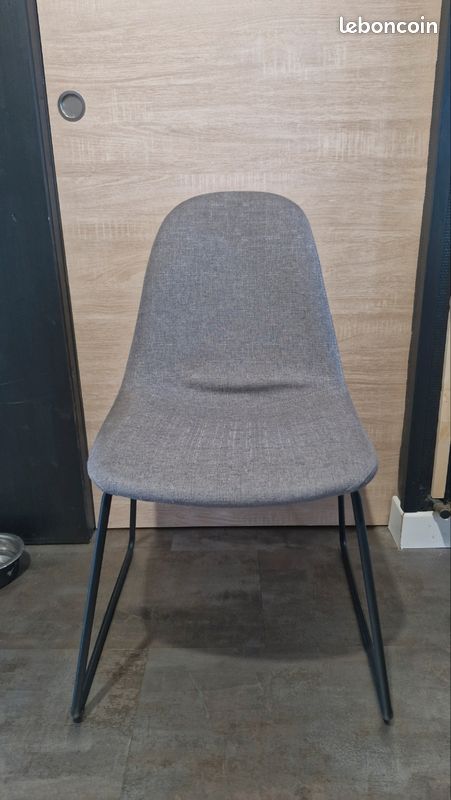 2Chaises en tissus confortable (image 1)