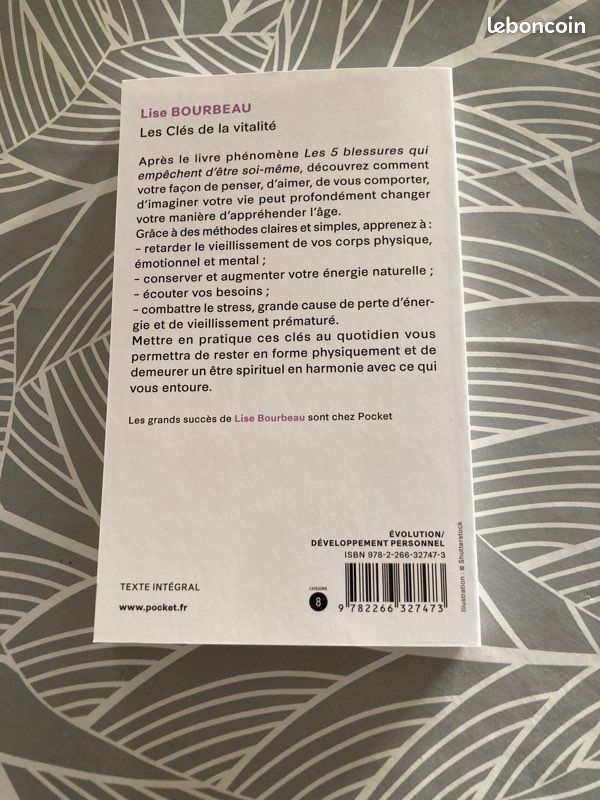 Livre les clés de la vitalité lise bourbeau (image 2)