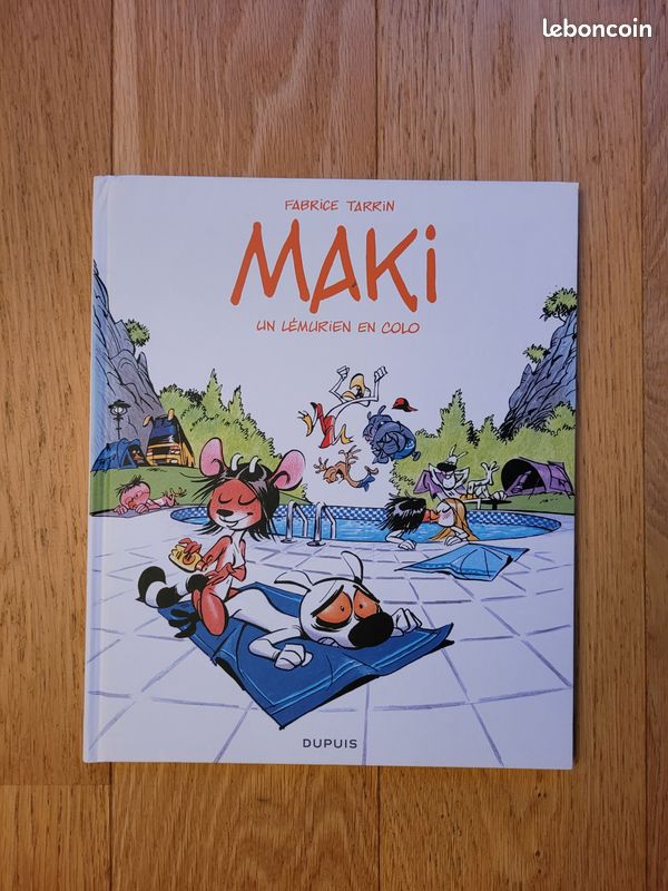BD Maki – Un lémurien en colo (image 1)