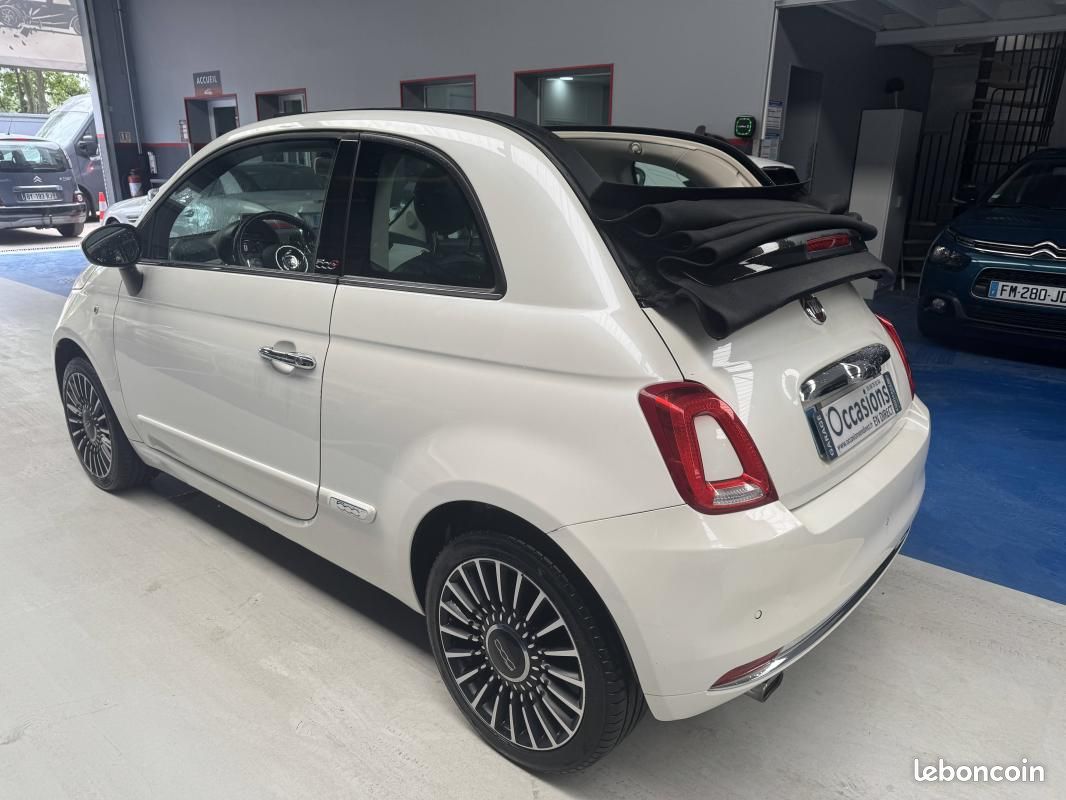 Fiat 500C 1.2 8v 69ch Eco Pack Lounge (image 6)