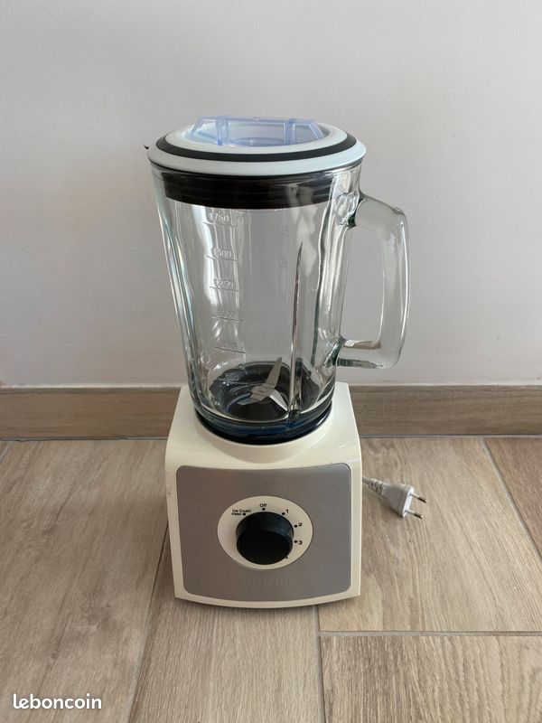 Blender SylverCrest KH528 - Bol en verre 1,75 L - 550 W (image 1)