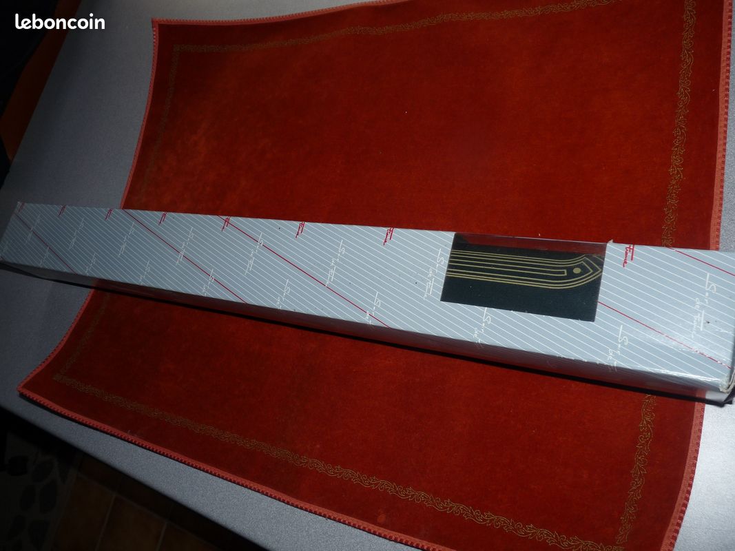 Grand tapis de cartes SMIR vert king (image 3)