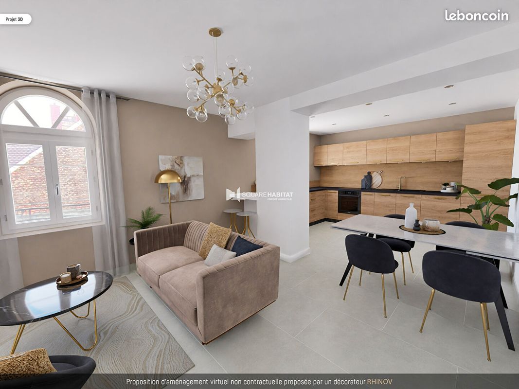 Appartement 3 pièces 60 m² · à Pontarlier · 60 m² · 200 000 €