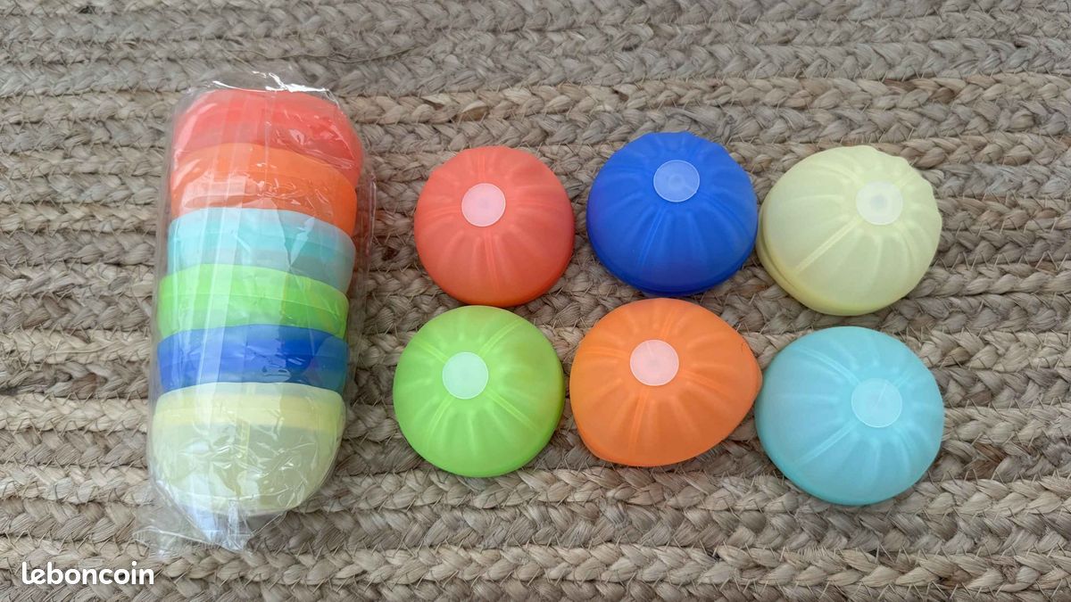 Lot De 12 Bombes à Eau Réutilisables En Silicone – Ballons Auto-scellants, Pour Enfants Et Adultes, Jeux D'eau été, Piscine, Plage