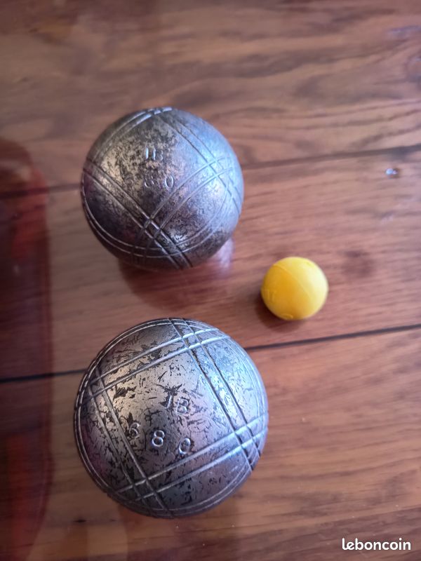 Jeu De 8 Boules De Pétanque + Cochonnet + Etui De Rangement Vacances Concours 8720195797470