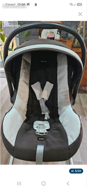 Ensemble poussette, landeau et cosy Inglesina (image 19)