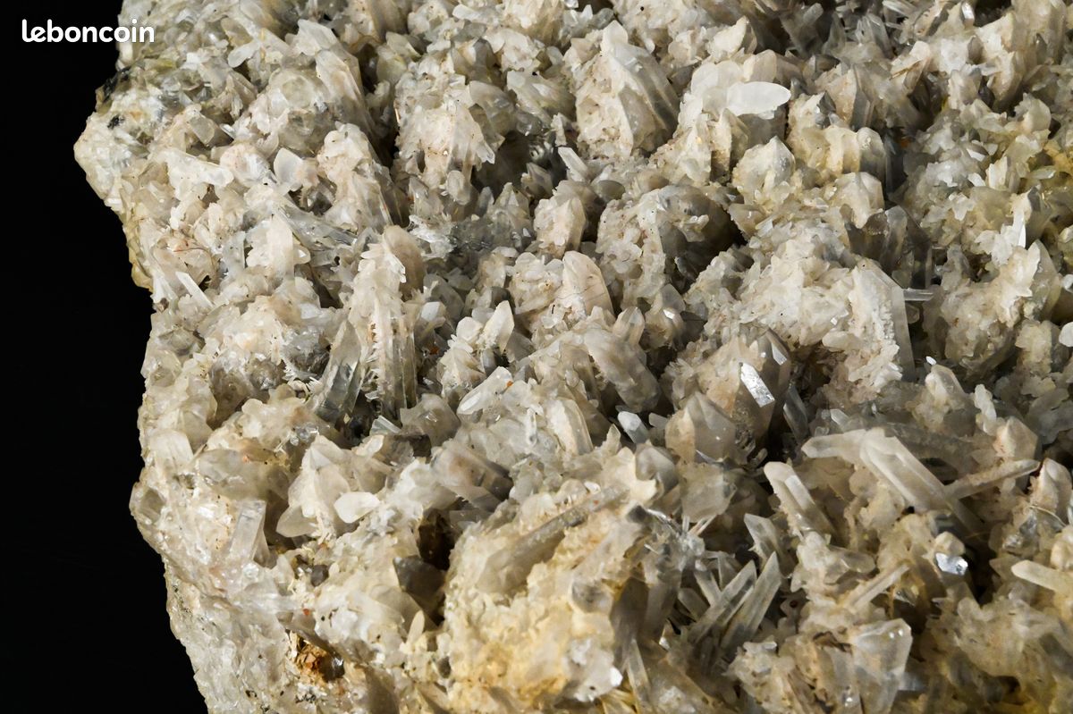 Amas de cristaux de Quartz Chamonix France 8,8 kg minérale Collection (image 13)