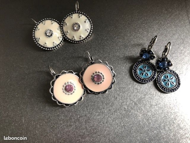 Boucle d'oreille fantaisie (image 1)