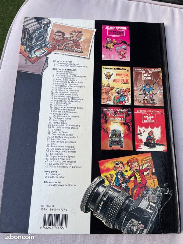 BD le petit spirou dis Boujour a la dame N’1 (image 3)
