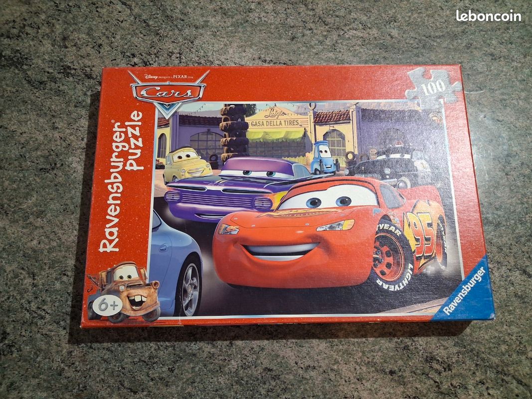 Puzzle 100 pièces cars (image 1)
