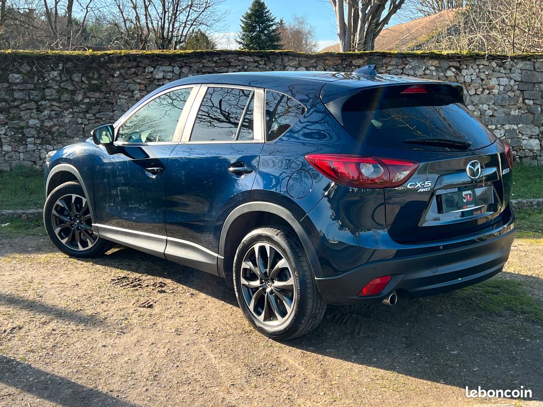 MAZDA CX-5 (2) 2.2 SKYACTIV-D 175 chvx SELECTION 4X4 BVA6 / 1ère Main / Entretien MAZDA / Toît ouvrant / Cuir / BOSE..... (image 3)