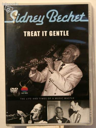 DVD SIDNEY BECHET treat it gentle ADQS (image 1)