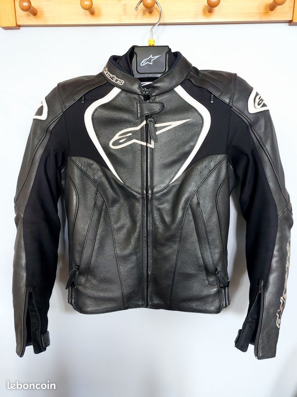 Blouson moto Alpinestars dorsale intégrée Stella Jaws Taille 40 (image 3)