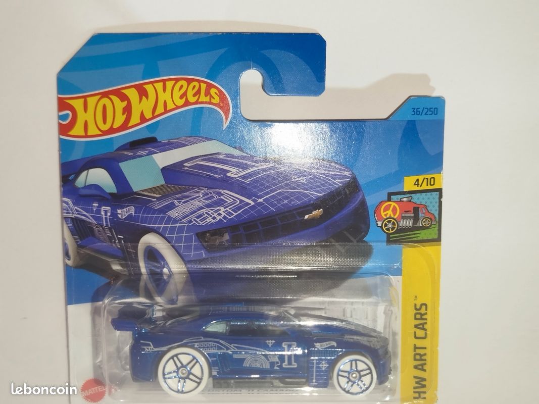Voiture Hot Wheels Art Custom - Échelle 1:64, Occasion, Modèle Personnalisé Unique