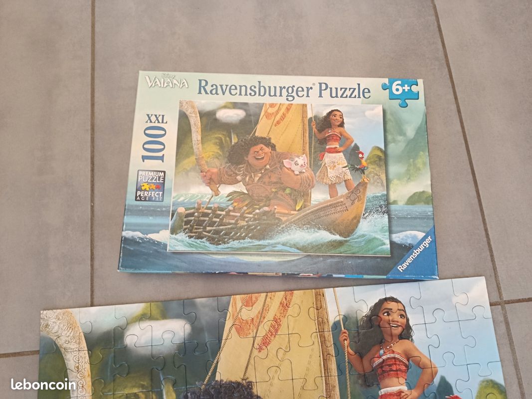 Puzzle Vaiana 100 pièces (image 1)