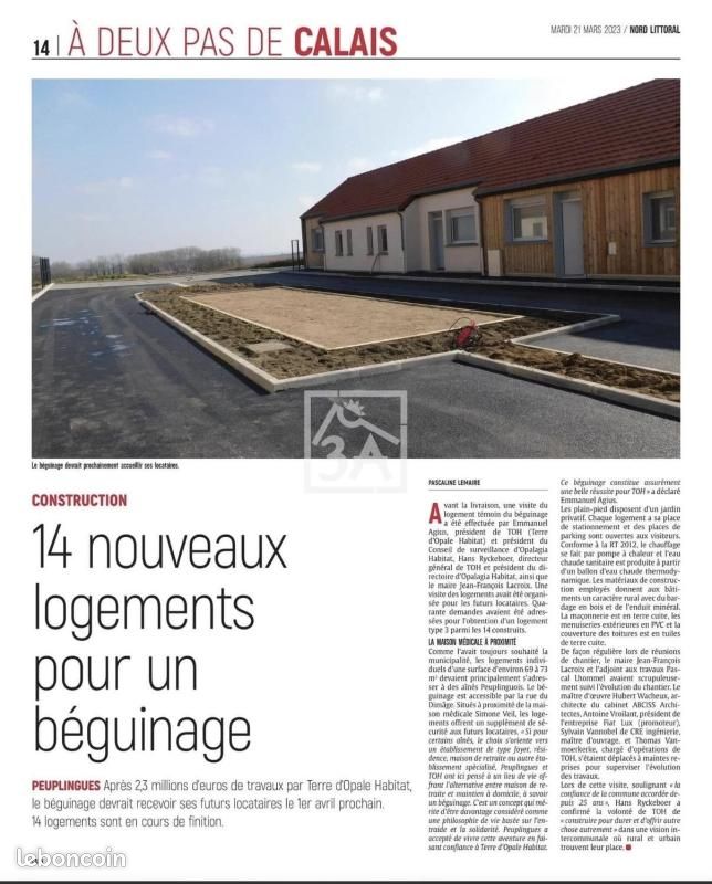 Terrain 2 960 m² Calais (image 2)