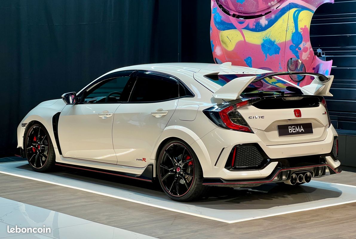 HONDA CIVIC TYPE R GT 2.0 i-VTEC 320cv FK8 | VOLANT ALCANTARA | ENTRETIEN COMPLET HONDA | 719 euros/mois (image 3)