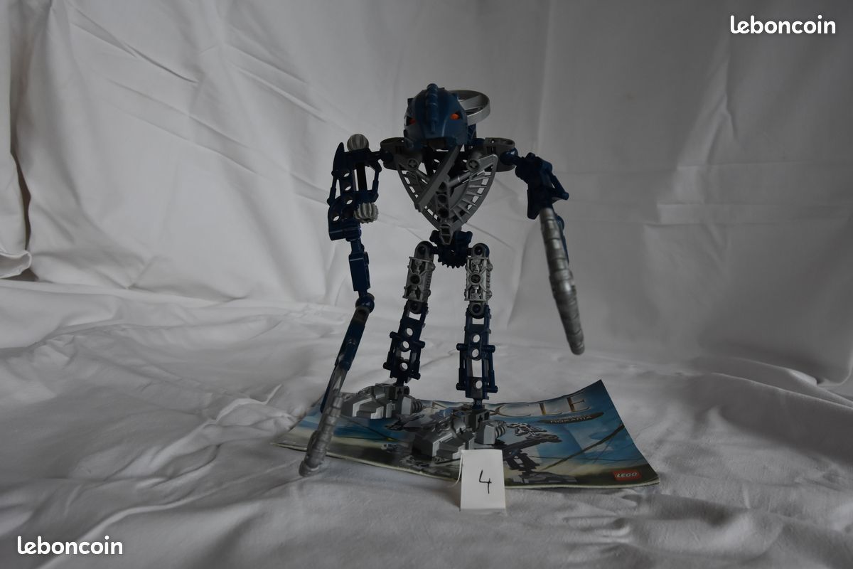 Lot - 8 personnages lego bionicle (image 4)