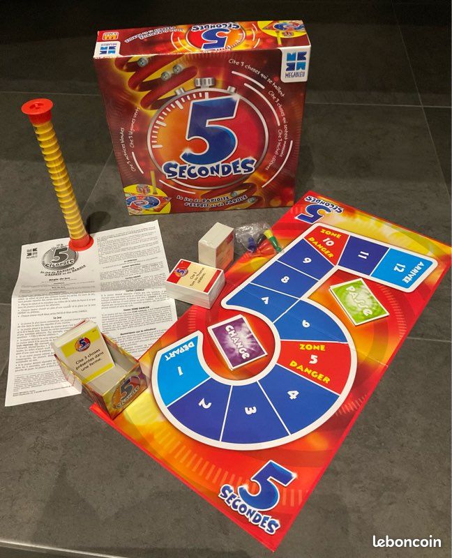 Jeux de société « 5 Secondes Chrono » de Megableu (image 1)