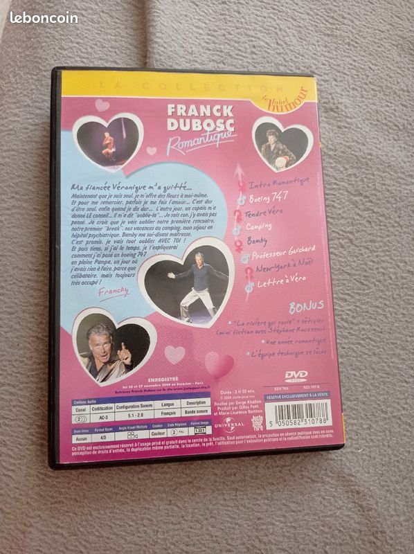 DVD Franck Dubosc - romantique (image 2)