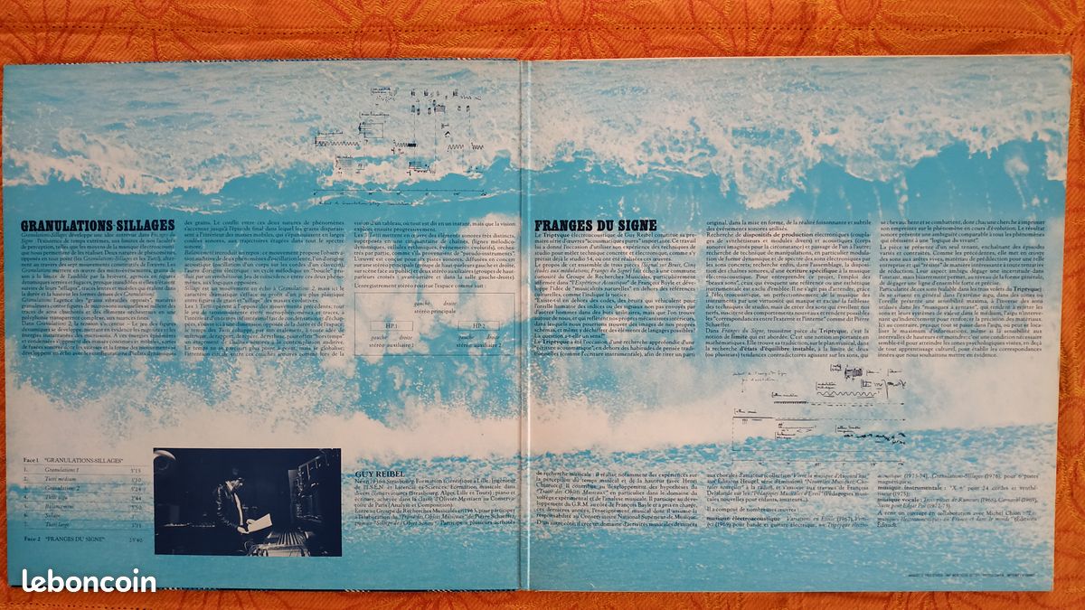 Disque LP G. Reibel "Granulations" ... (image 2)