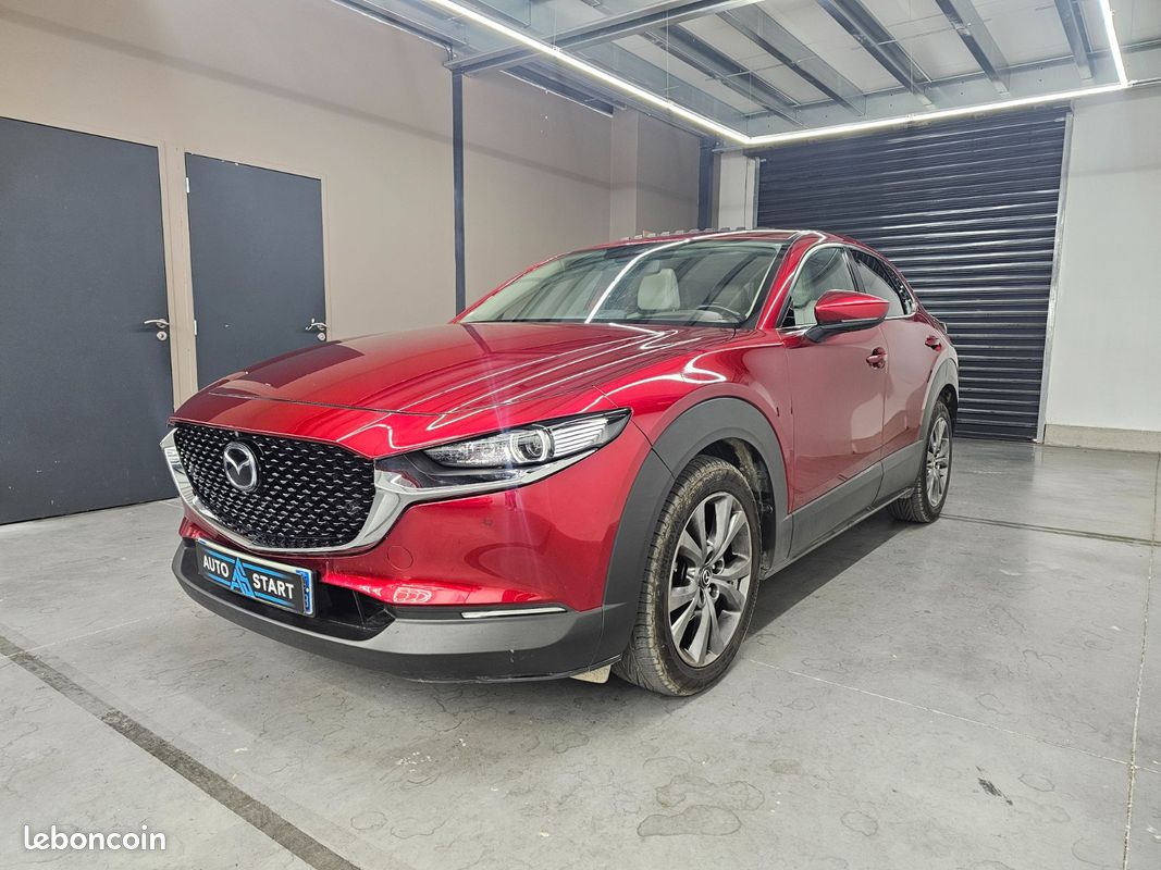 MAZDA CX-30 Exclusive 4x2 toit ouvrant / appel carPlay et Android auto / feux et essuis glace automatique / regulateur adaptatif / affichage tete auto / sièges et volant électrique chauffant (image 5)