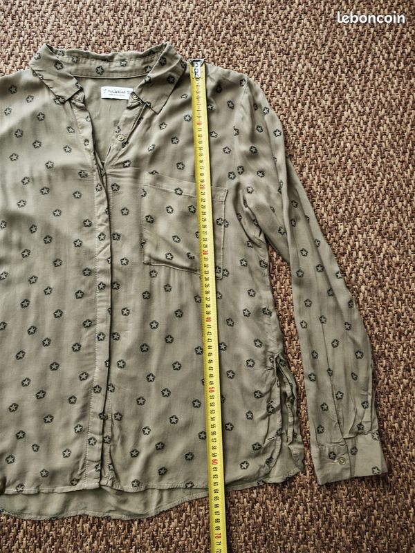 Chemisier fluide femme Pull & Bear – Taille L (image 9)