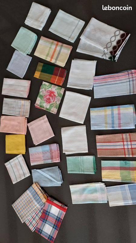 Lot de 30 mouchoirs femme (image 1)