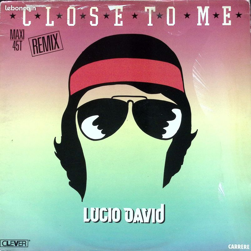 Lucio David - close to me - italo disco - 1985 - Maxi 45 (image 1)