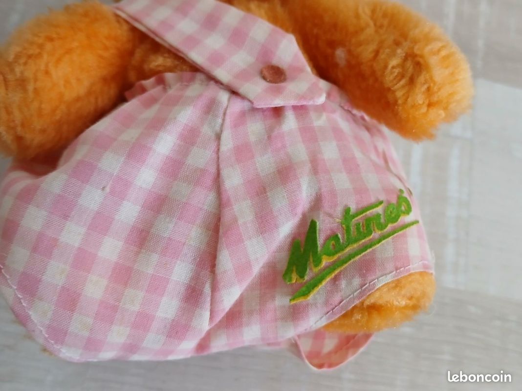 Peluche lapin publicitaire des années 90 (image 3)