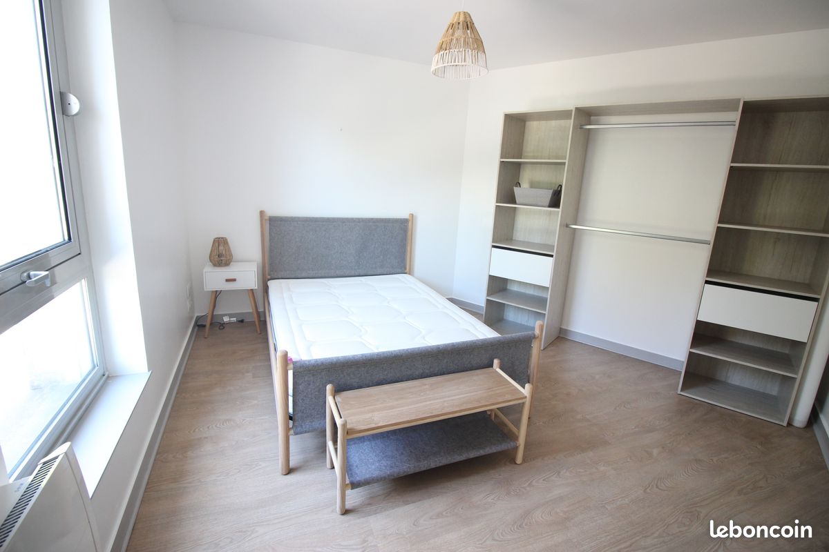 Appartement Type 2 Meublé refait à neuf - Limoges 87000 Centre-Hôtel de Ville Emailleurs (image principale 1)