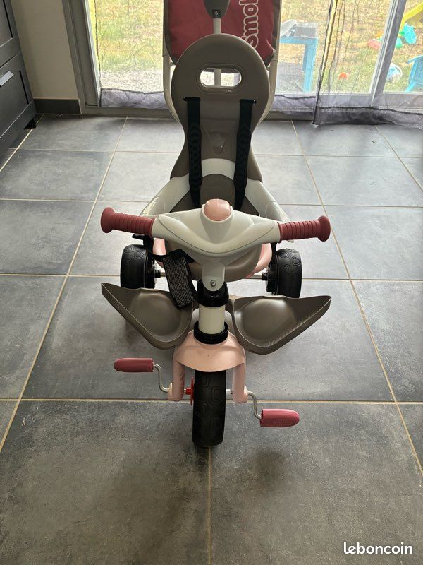 Tricycle évolutif SMOBY Baby Balade rose (image 2)
