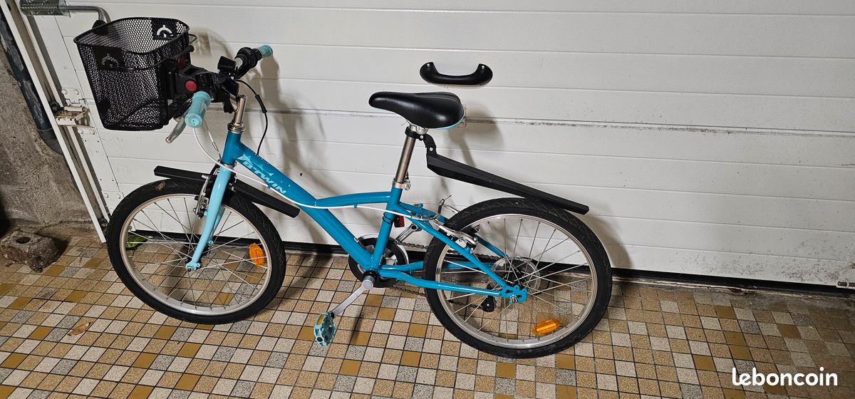 Vélo enfants 20 pouces bleu (image 1)
