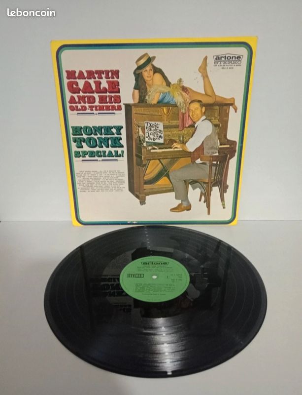 Vinyle 33t Martin Gale And His Old-Timers - Honky Tonk Special (image 1)